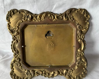 Vintage Brass Picture Frame