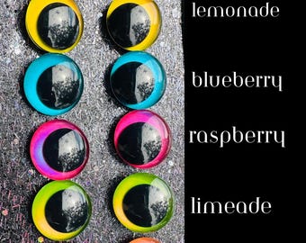 Color Changing Safety Eyes - Hand Painted Amigurumi Plushies (5 Pairs)