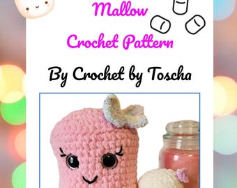 Schema all'uncinetto per amigurumi di mamma e mini malva