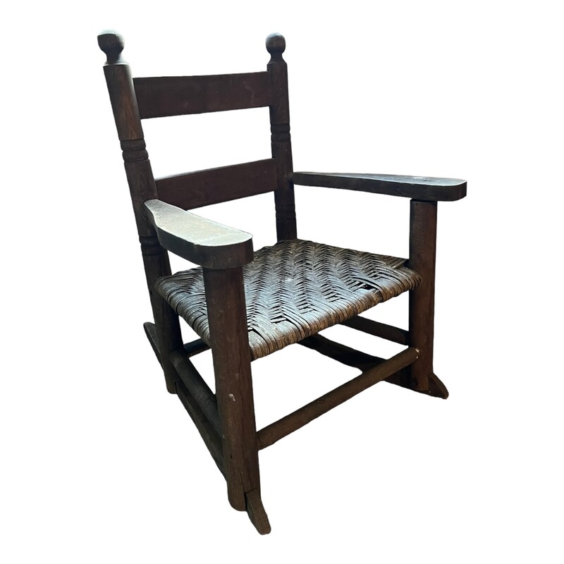 Vintage Wooden Rocker Antique Rocking Chair - Etsy