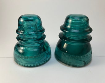 Vintage Antique Hemingray Glass Telephone line Insulator