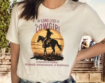 Cowgirl Shirt für Pferdebesitzer T-Shirt Geschenk für Reiter Cowgirl Code Tshirt Pferd Crazy Girl T-Shirt für Pferdeliebhaber Western Shirt