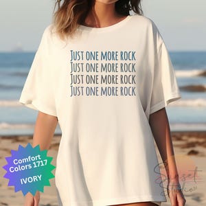Geologie Shirt Nur noch ein Rock Lustiges Geologen-T-Shirt für Rock Hound Comfort Colors® Tee Geologie-Shirts Geschenk für Rocksammler