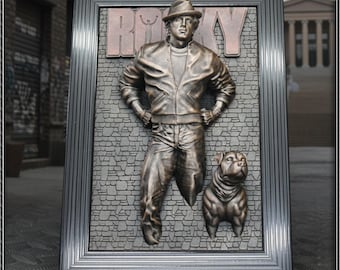 Rocky Balboa Figurine Display