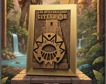 3D Art Frame Adventure in the Heart of the New World