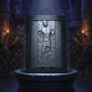 Figurine Art 3D cadre Épopée Galactique Saga de l'Espace