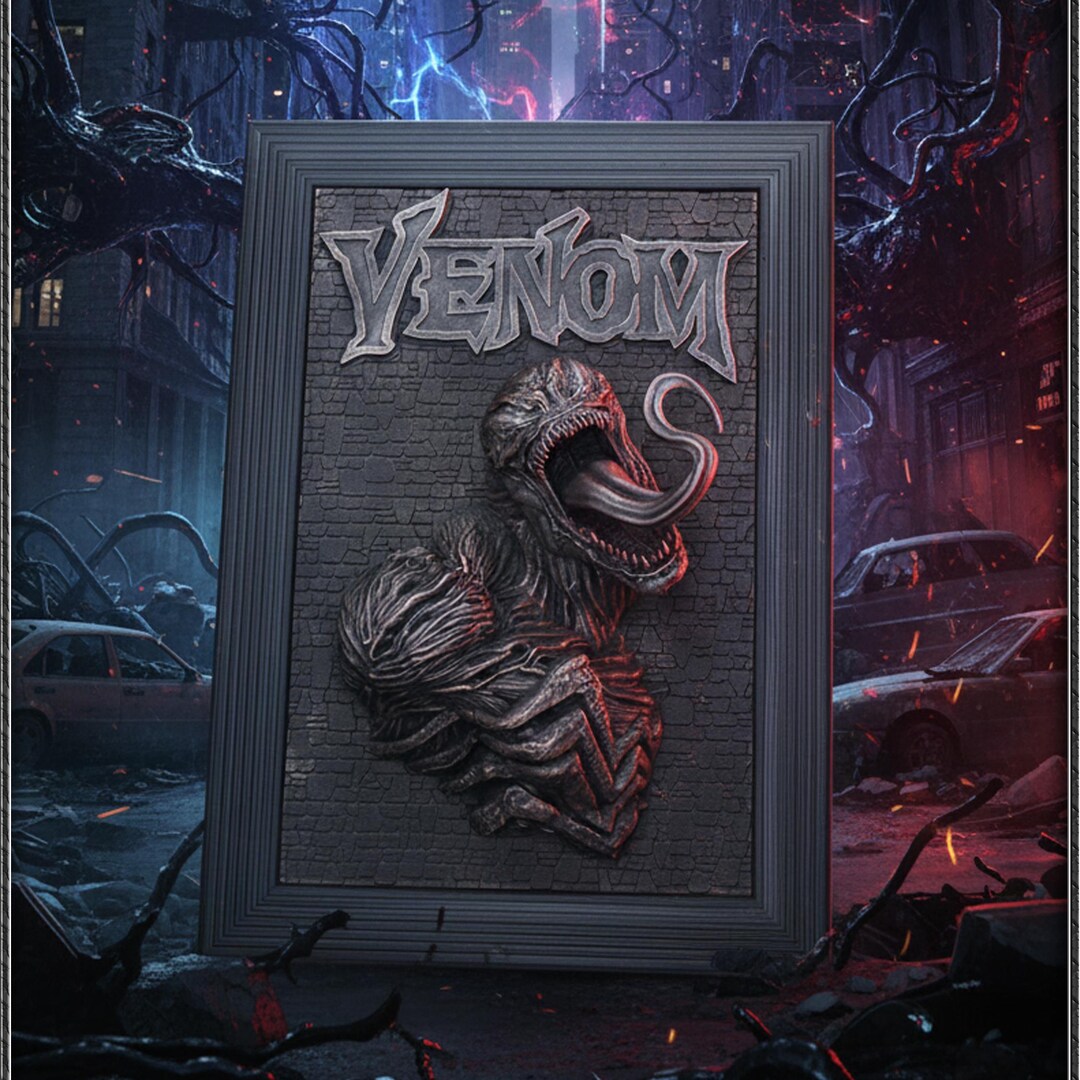 Symbiotic Entity The Symbiotic Entity 3D Frame Art Fan Art - Etsy