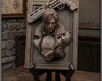 3D Art Figurine Frame Survival Horror