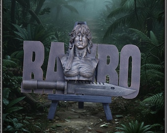 3D Jungle Warrior Art