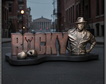 Rocky Balboa figurine