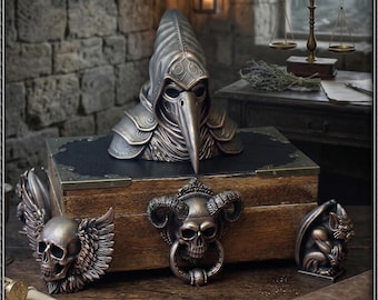 Medieval Box Set - The Plague Keeper - Gothic & Steampunk Style, Dark Medieval Style