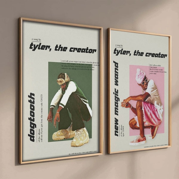 Posters New Magic Wand & DOGTOOTH Song de Tyler the Creator