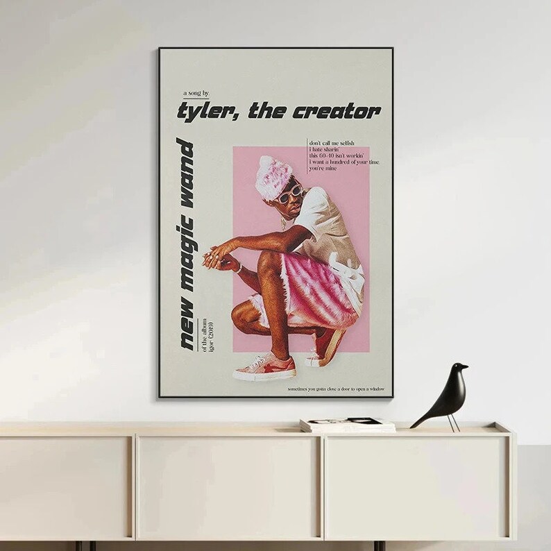 Tyler the Creator New Magic Wand & DOGTOOTH Song Canvas Posters Etsy