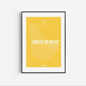 Cheese on Bread Bajan Sayings Art Prints, Barbados Caribbean Photo Poster, Barbados Travel Print,