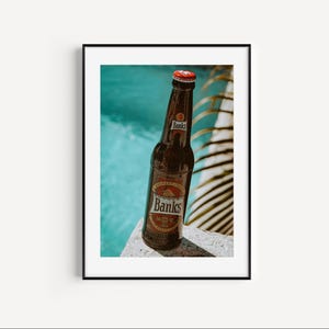 Banks Beer Iconic Barbados Photography, Vibrant Caribbean Wall Art, Instant Digital Download, Photography Download