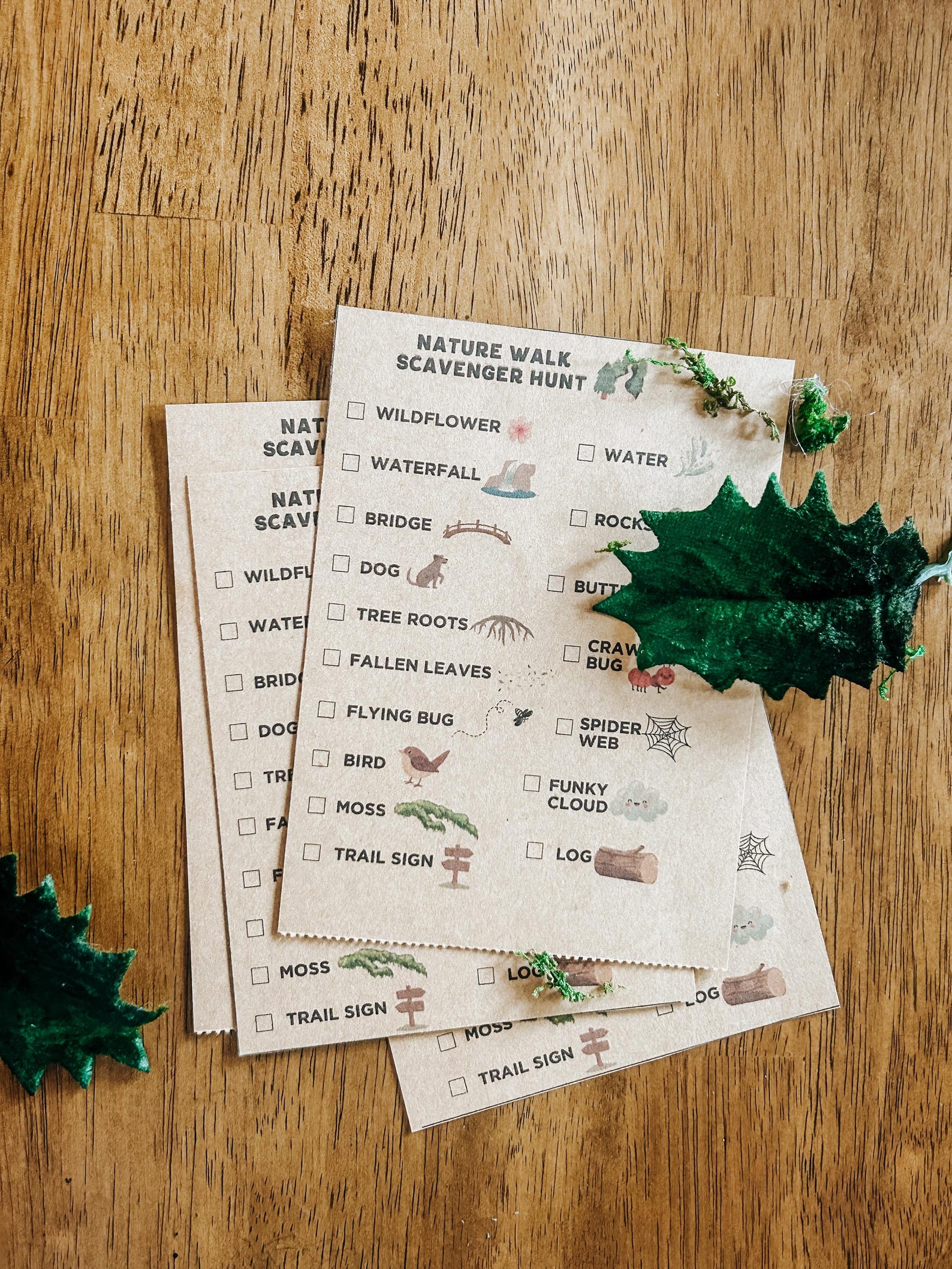 Printable Nature Walk Scavenger Hunt | Homeschool Outdoor Activity ...
