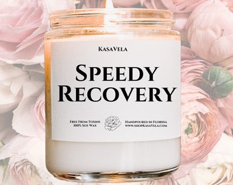 Speedy Recovery Sorry For Your Loss Gift Personalized Soy Candle Condolence Gift Sympathy Gift Grief Gift Mourning Gift