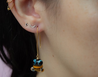 Pendientes de abeja