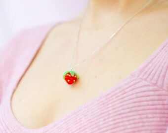 Strawberry Necklace