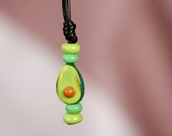 Avocado Keychain