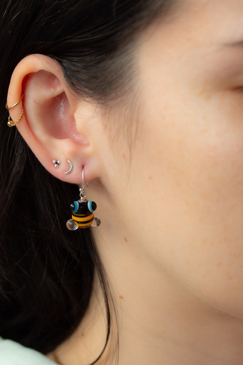 Honeybee Little Earrings image 1