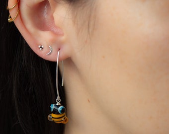 Pendientes de abeja