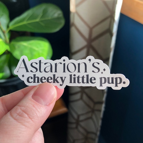 Astarion's Cheeky Little Pup Sticker, 3 Inch Sticker