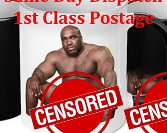 Taza de Barry Wood, taza de Barry, taza grosera, regalos para él, regalos para ella, taza de café, Big Barry BBC,