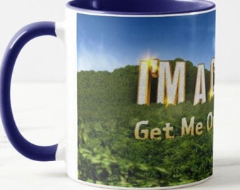 Soy una celebridad, taza de celebridad, sácame de aquí