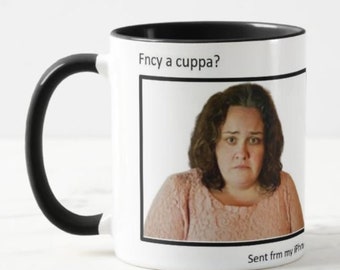 Taza de Martha, Taza de reno bebé, Taza de acosador, Regalos para él, Regalos para ella, Taza de café, Martha, Taza divertida, Taza MEME