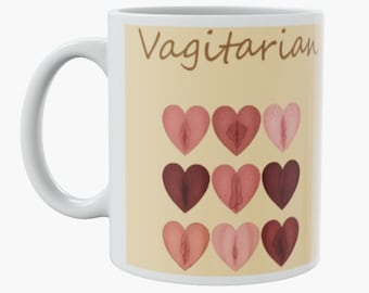 Taza del Día de San Valentín (Vagitario) Taza divertida, Regalos para él, Regalos para ella, Taza de café, Posavasos