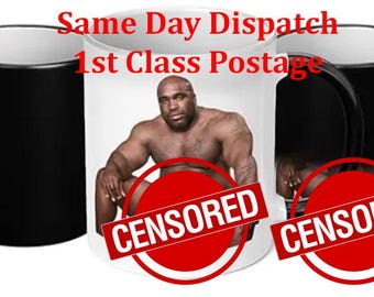 Taza de Barry Wood, taza de Barry, taza grosera, regalos para él, regalos para ella, taza de café, Big Barry BBC,