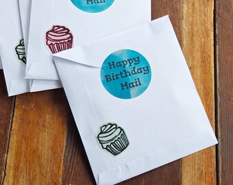 Handmade Birthday Pack, snail mail club, birthday gift pack, birthday gift package, happy mail mystery, birthday gift pack for friend