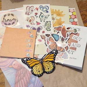Happy Mail - sent to your mailbox, Snail Mail Box, FREE SHIPPING, happy mail mystery, sticker gift, pen pal gift, happy mail gift, for kid