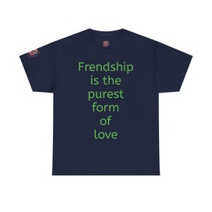 Valentine&#39;s Day Unisex Heavy Cotton Tee, Love Heart Shirt, Romantic Gift Idea, Couples Matching Outfit, Heart Graphic Tee, Valentine&#39;s Day