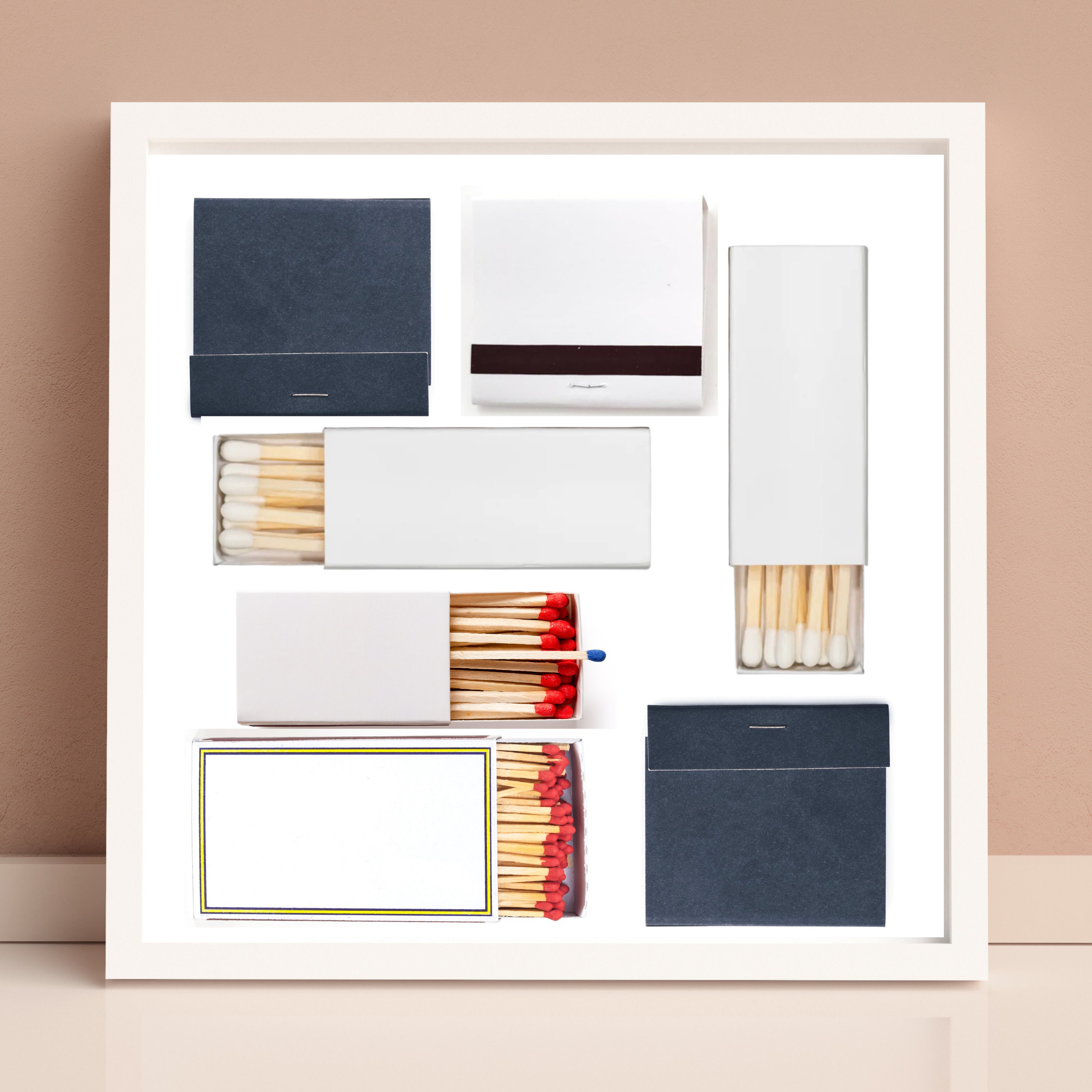Blank Matchbook Digital Download Custom Plain Matchbook DIY Gift ...