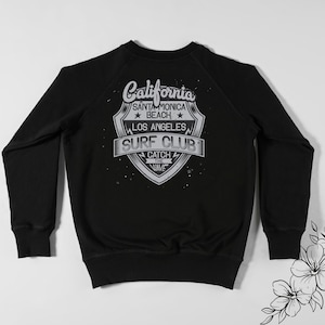 California  Surf Club Shirt, Los Angeles Sweatshirt, Catch the Wave Hoodie, California Vacation Shirt, Cali Surf Gift, Surf Club Clothes