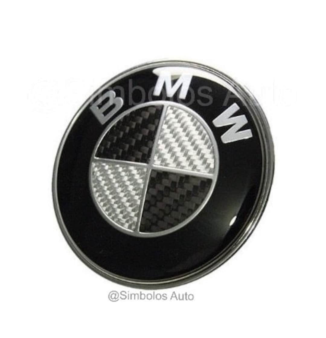 Set of 2 Emblem BMW Logo Hood 82mm 74mm NEW Truck 50th Edition Badge M ...