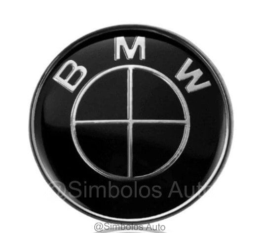 Black bmw badge - .de