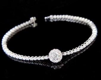 Pity Bracelet - 18K Gold Lab diamond