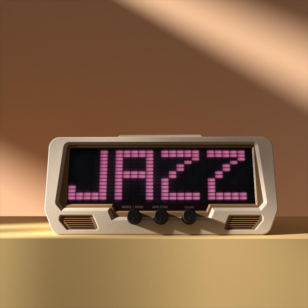 Audio Visualizer AR-384X - Sandstone - Now Playing Display | Vinyl