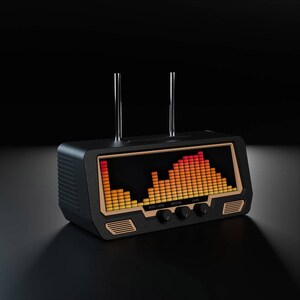 Audio Visualizer AR-384X - Darkroast | Real-time LED Music Visualizer ...