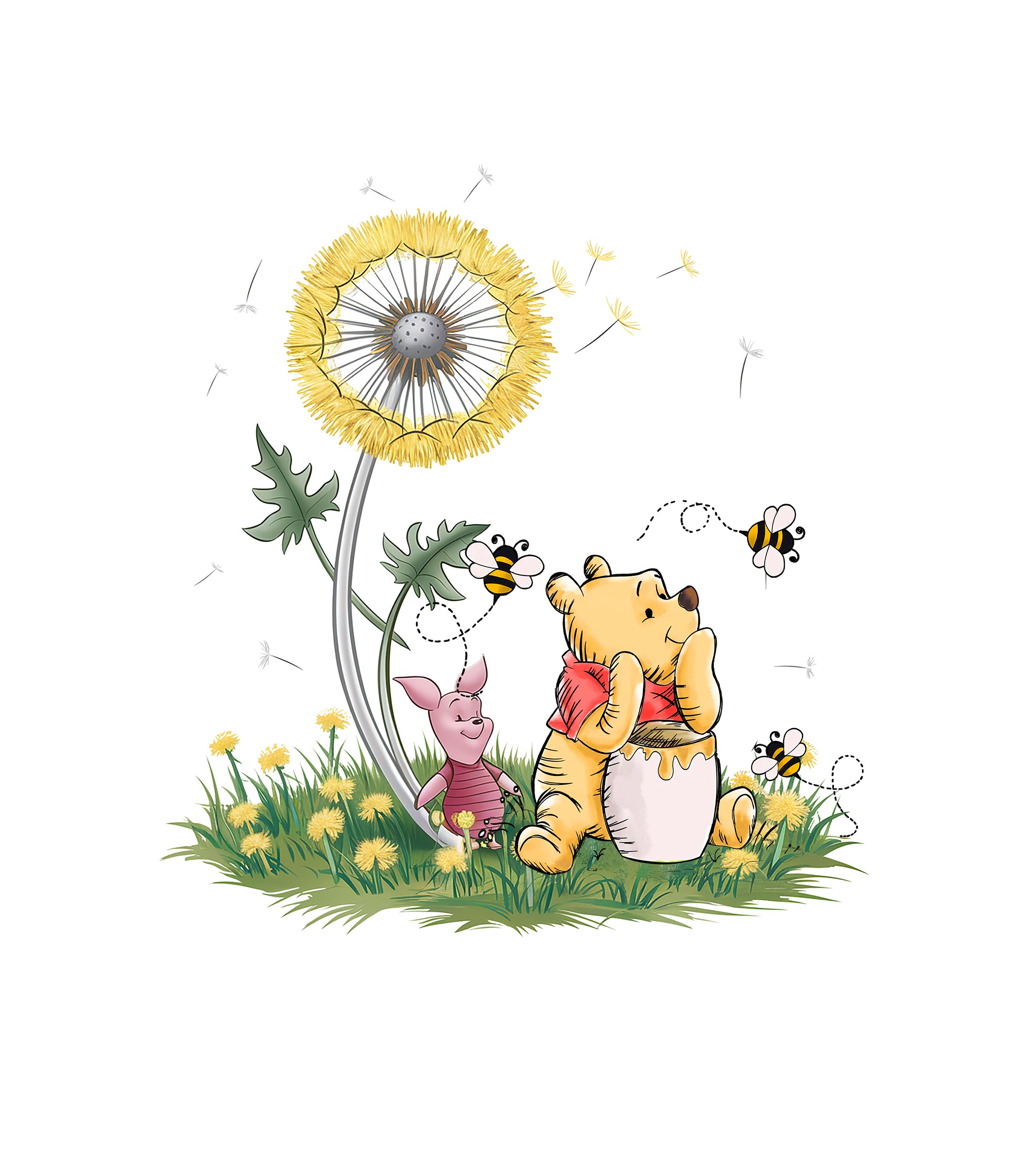 classic Winnie the Pooh bundle PNG, Pooh Sublimation Design, Winnie the Pooh PNG, Instant Digital Download, Pooh Bear