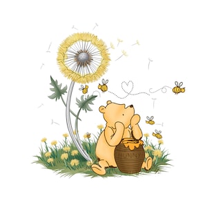 vintage classic Winnie the Pooh bundle PNG, Pooh Sublimation Design, Winnie the Pooh PNG, Instant Digital Download, Pooh Bear