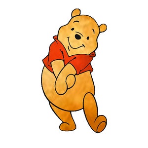 winnie the pooh water color png sublimation water color poo bear png svg all characters friends  plus useful time saving designs