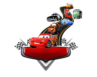 bundle Cars movie birthday png, Lightening Mcqueen digital file, cars birthday file, cars png, boys birthday car svg, , print cut