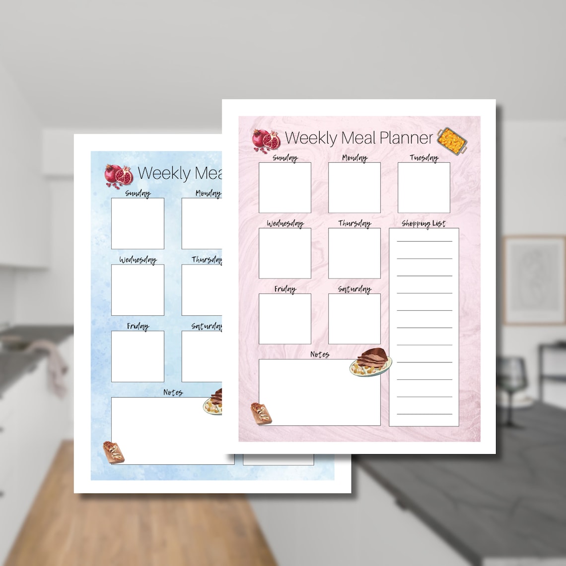 Printable Weekly Meal Planner - Etsy