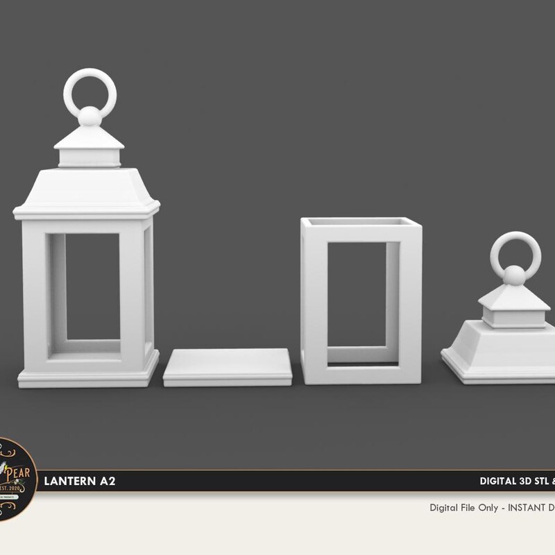 Lantern 3d Pattern File - Etsy