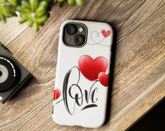 Tough Cases gift for her, gift for valentine, Protective Case for various iPhone models Samsung Modele