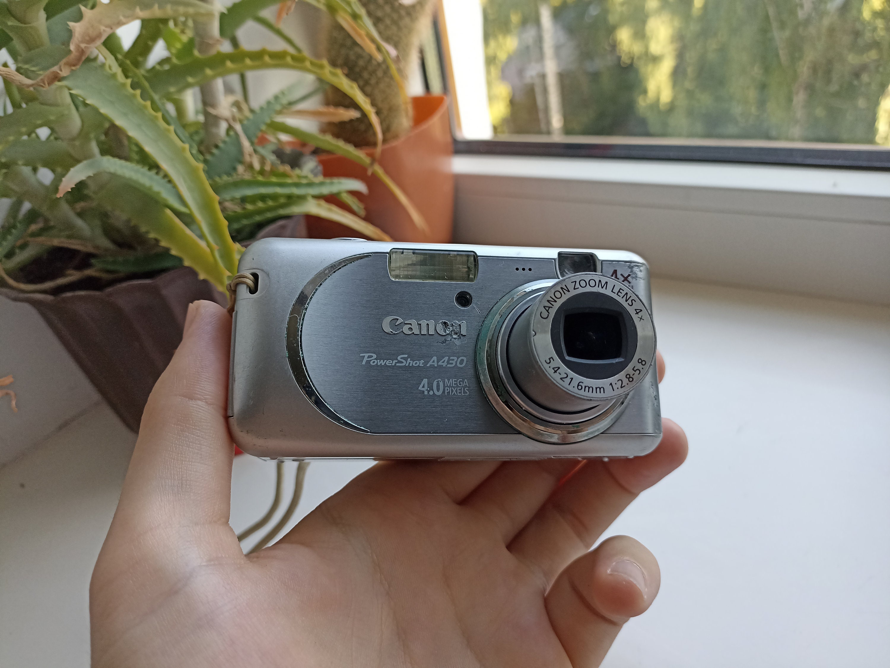 Canon Powershot A430 Silver 4.0MP Digital Compact Camera